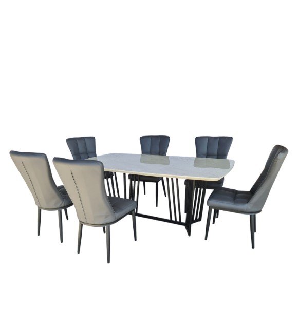 Girona Marble Dining Set